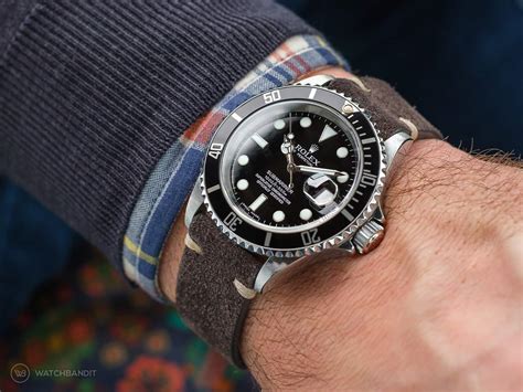 rolex submariner bandje|best straps for rolex submariner.